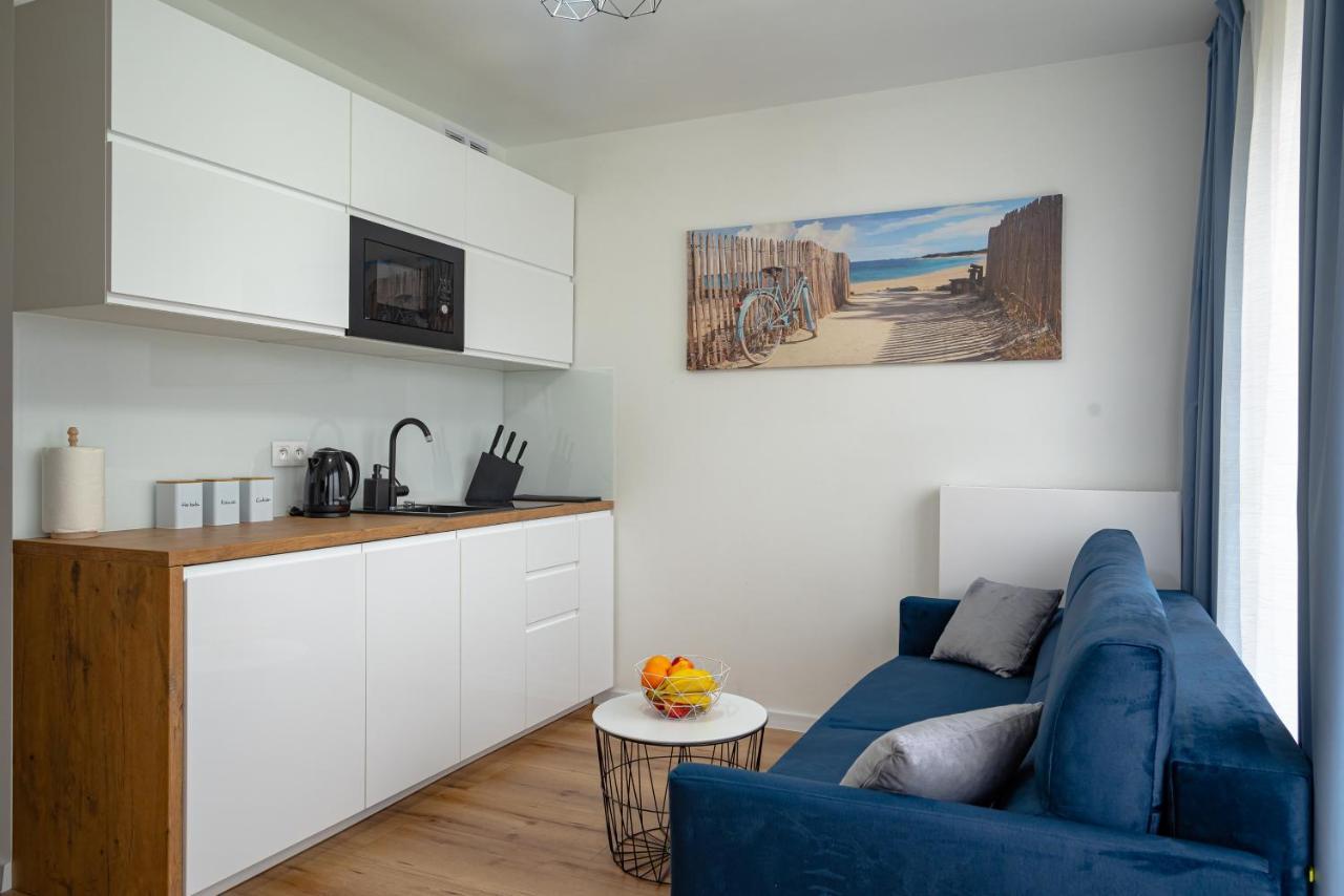 Apartament "Blu10" Z Basenem Sarbinowo Ngoại thất bức ảnh