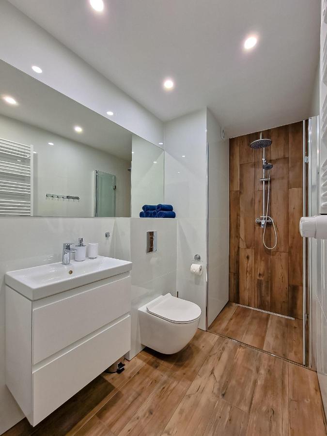 Apartament "Blu10" Z Basenem Sarbinowo Ngoại thất bức ảnh