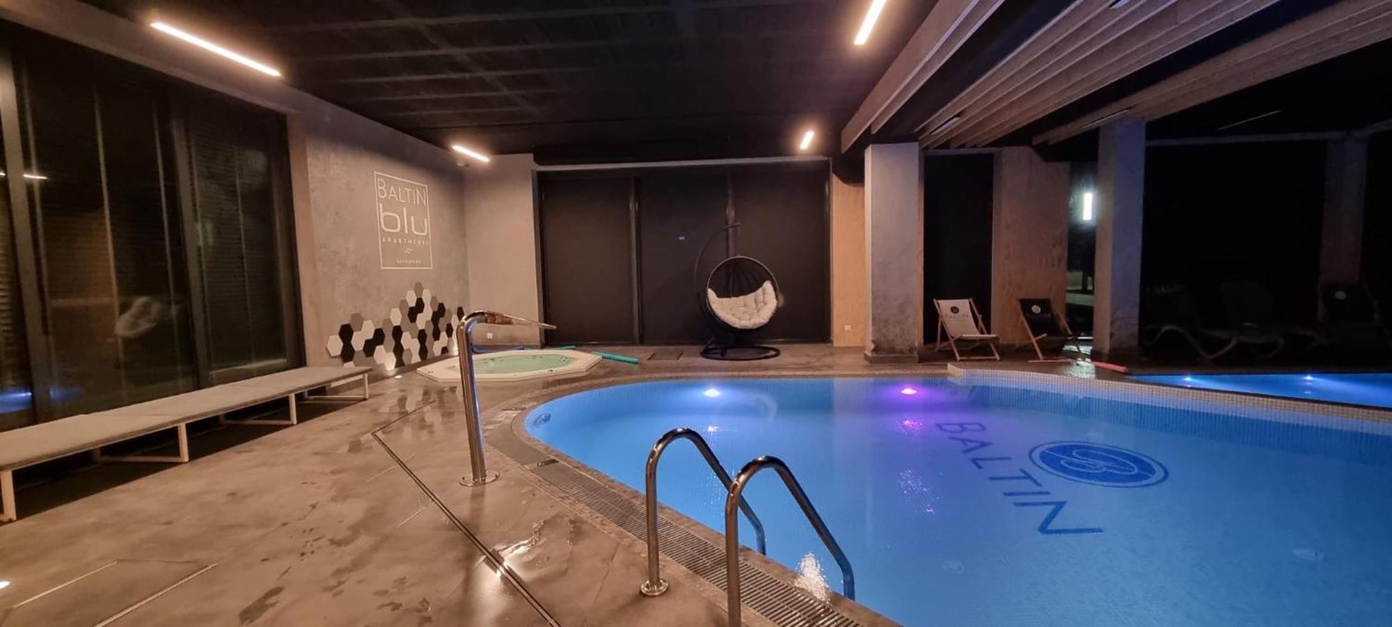 Apartament "Blu10" Z Basenem Sarbinowo Ngoại thất bức ảnh