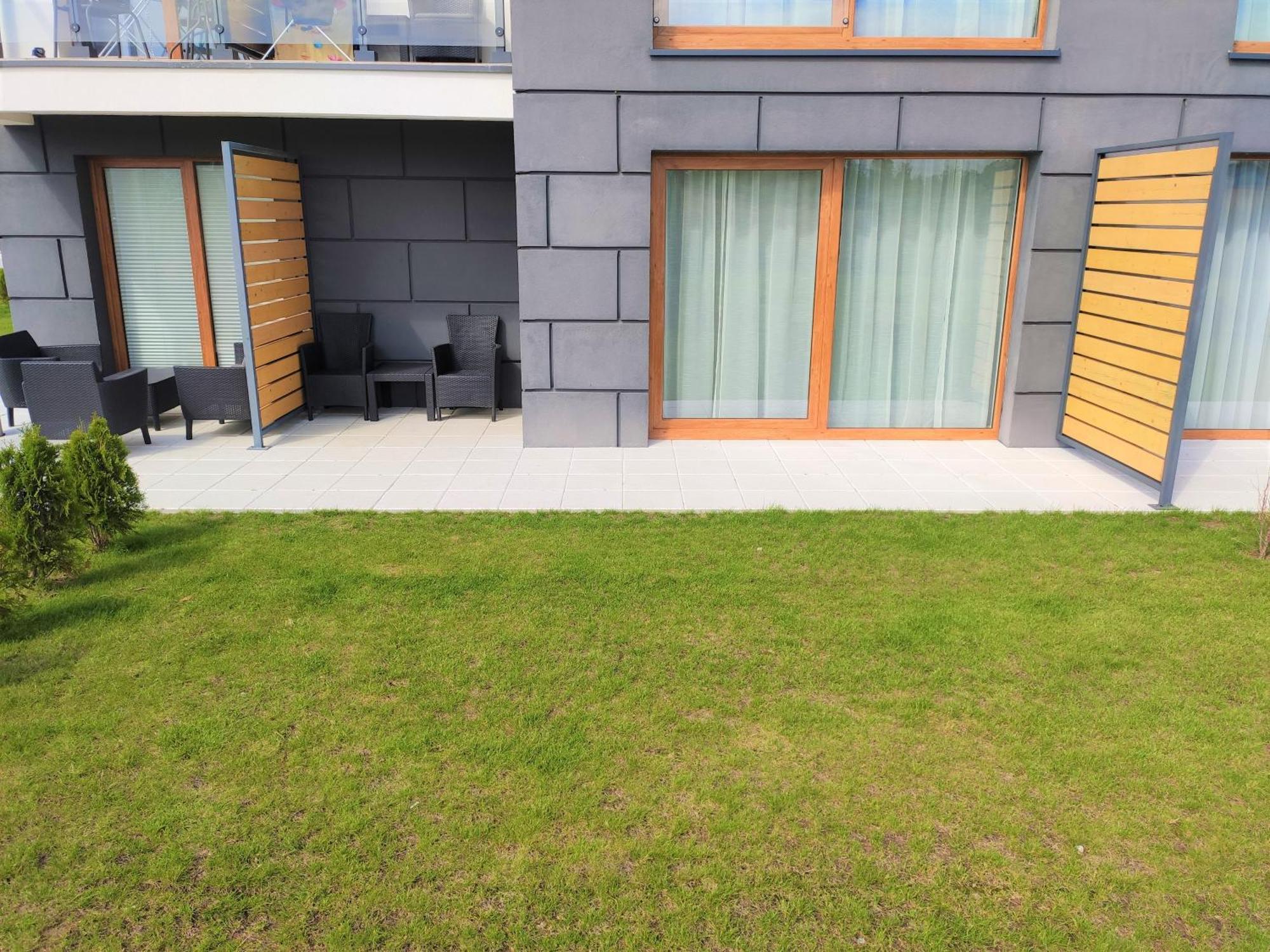 Apartament "Blu10" Z Basenem Sarbinowo Ngoại thất bức ảnh